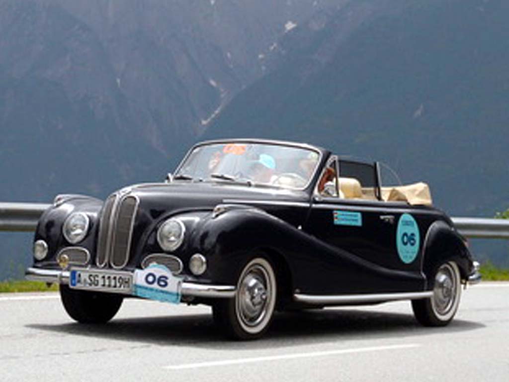 1955 BMW 502 Baur Cabriolet