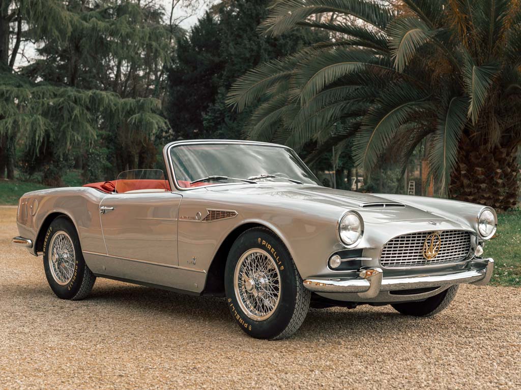 1959 Maserati 3500 GT Convertible Prototype by Michelotti for Vignale