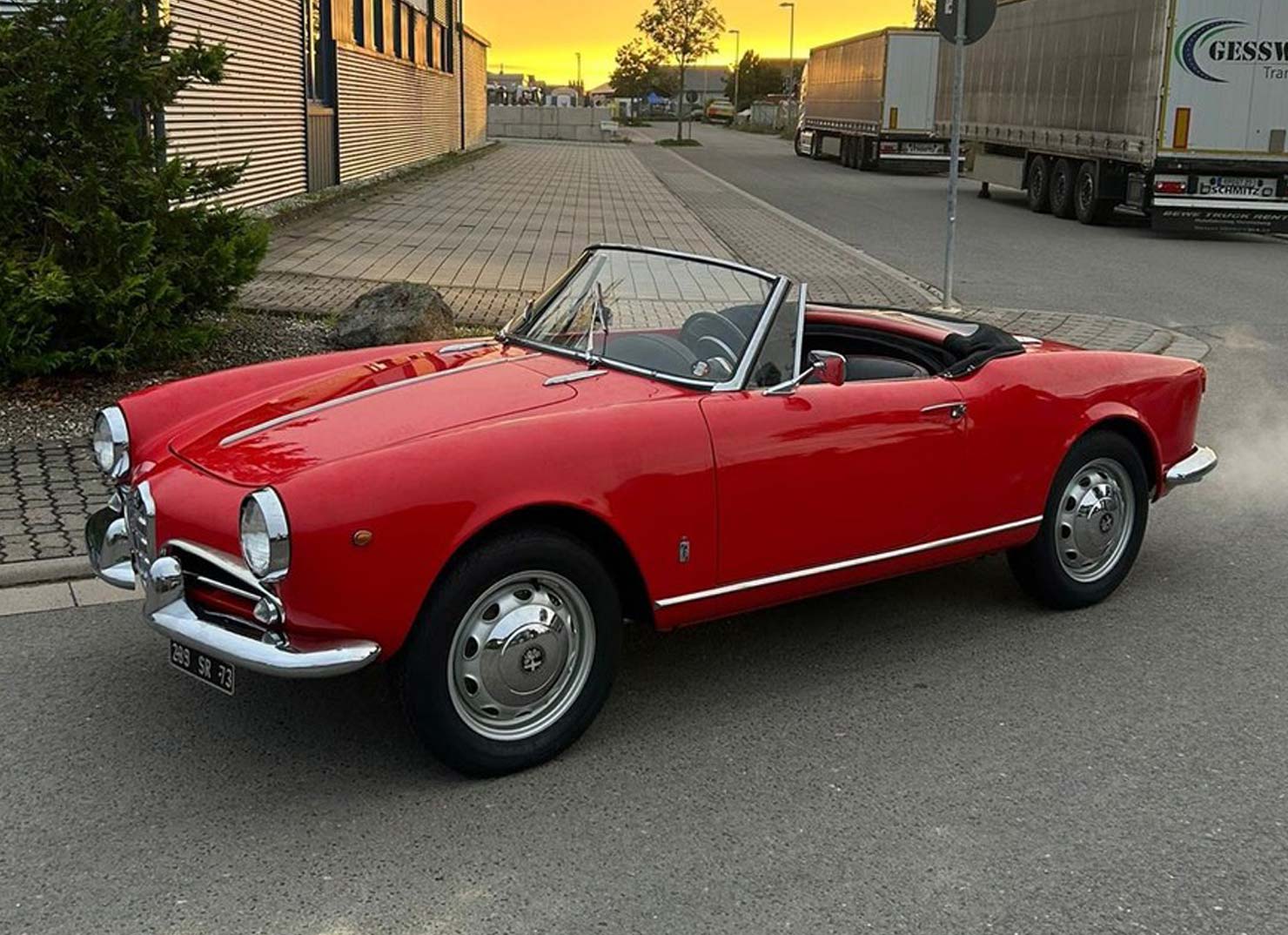1961 Alfa Romeo Giulietta Spider Veloce