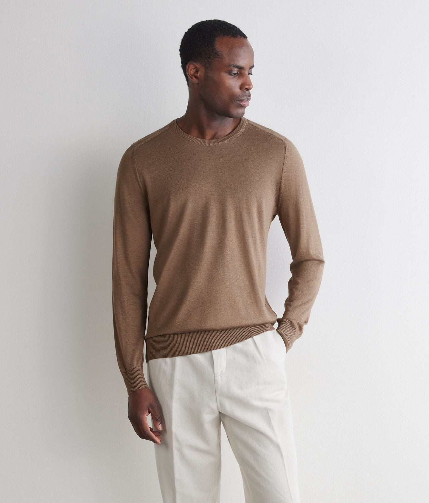 Silk Fine crewneck sweater
